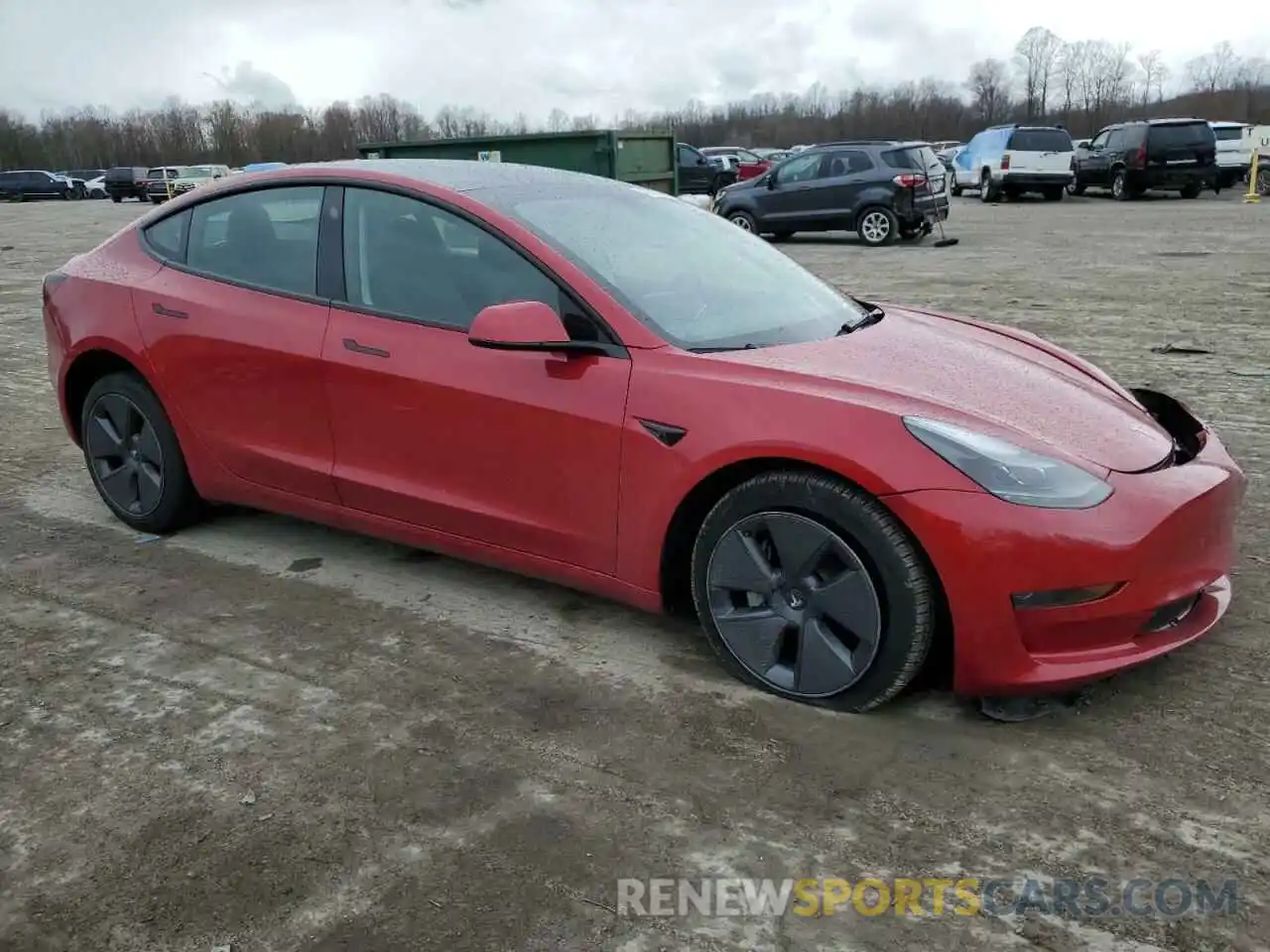 4 Photograph of a damaged car 5YJ3E1EA9PF569561 TESLA MODEL 3 2023