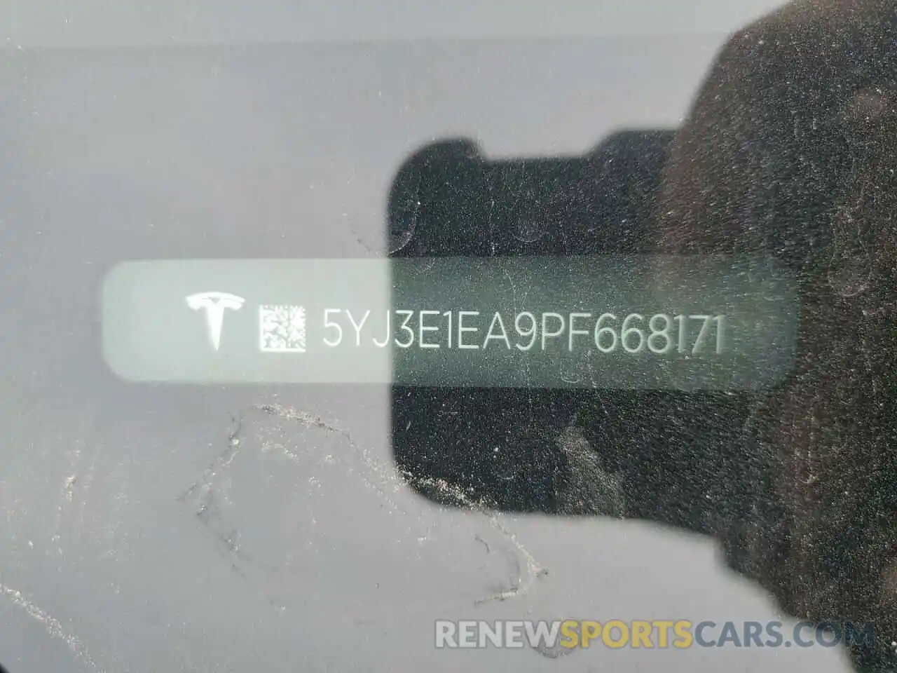 12 Photograph of a damaged car 5YJ3E1EA9PF668171 TESLA MODEL 3 2023