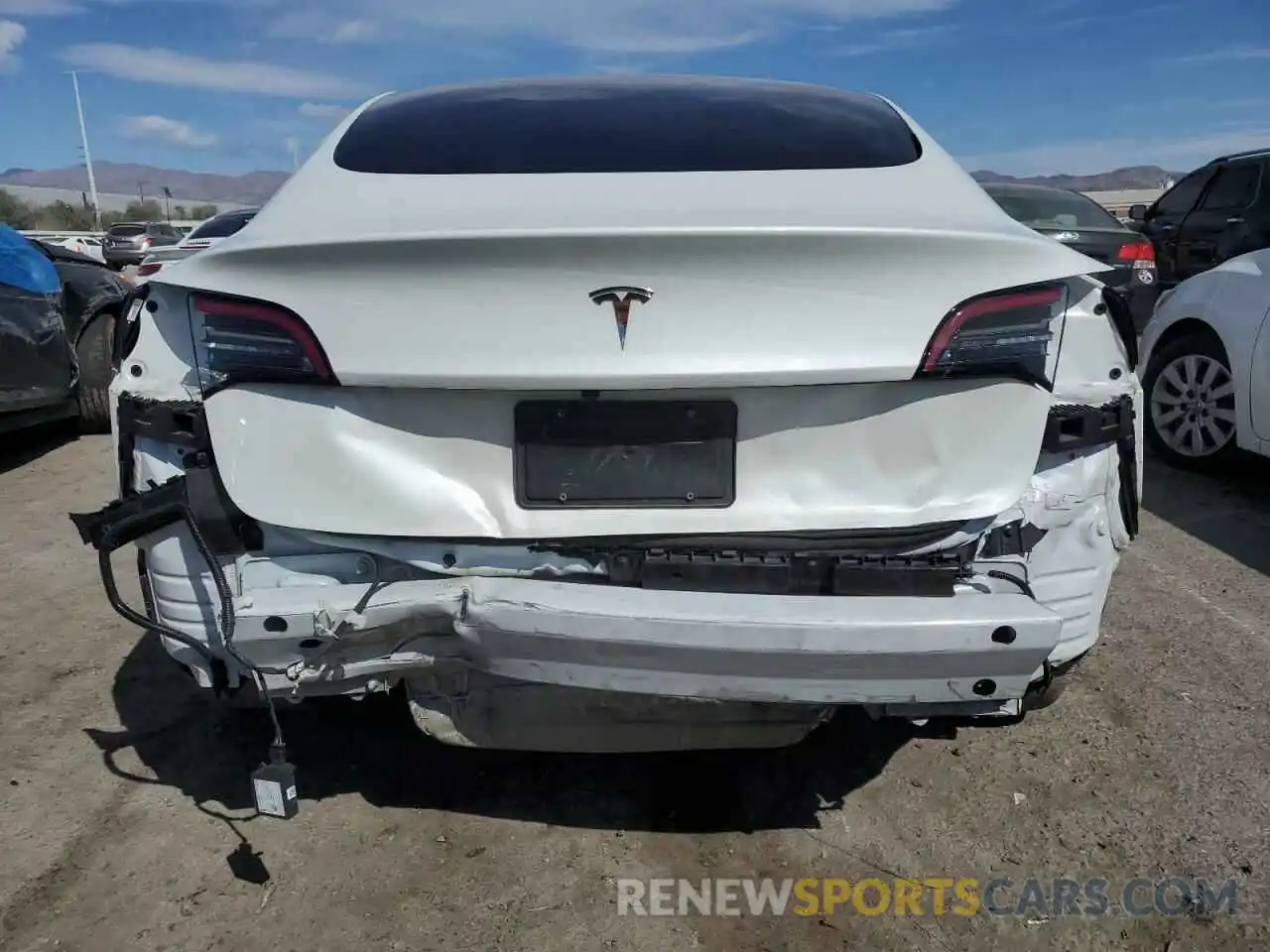 6 Photograph of a damaged car 5YJ3E1EAXPF420320 TESLA MODEL 3 2023