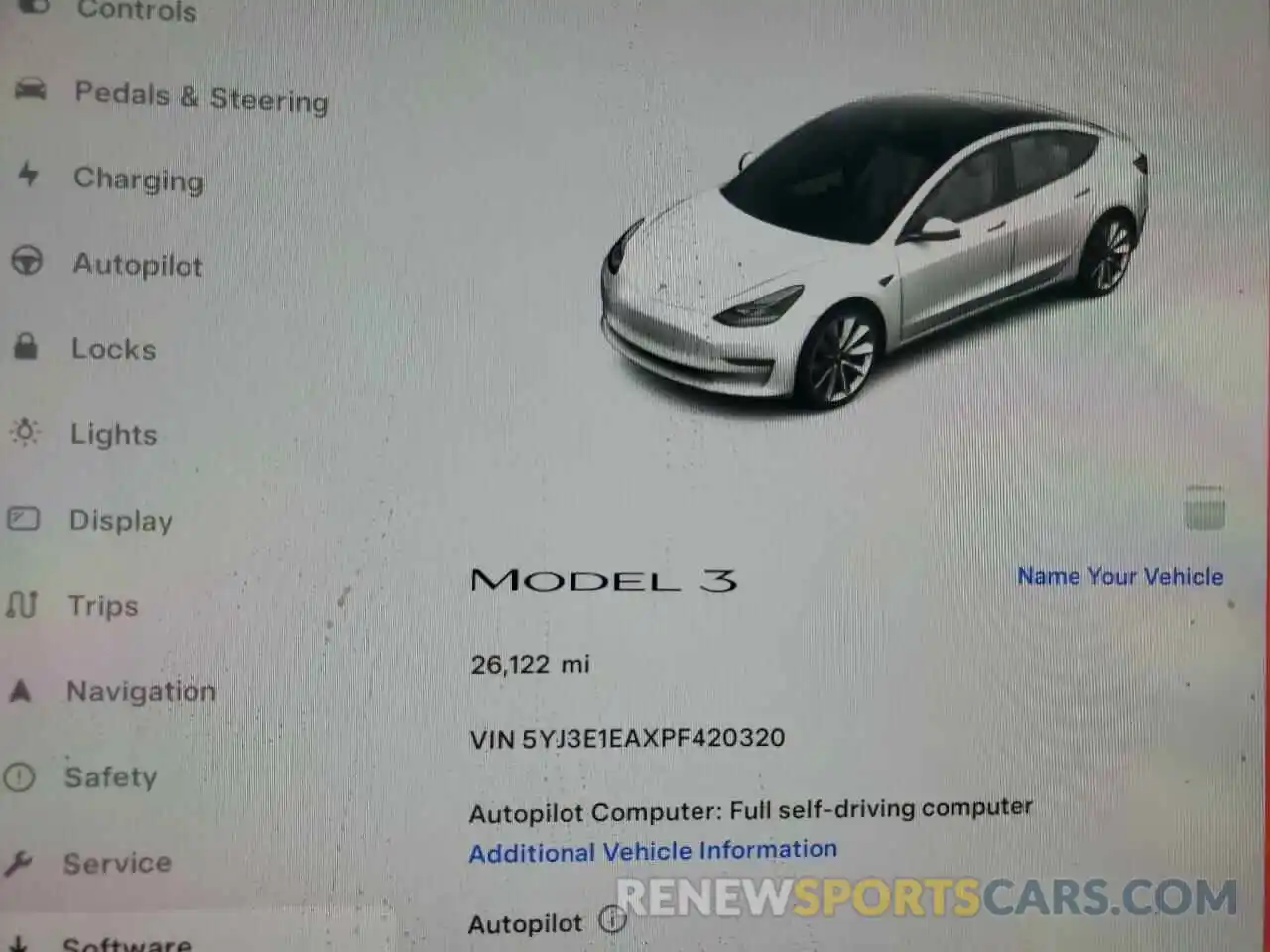 9 Фотография поврежденного автомобиля 5YJ3E1EAXPF420320 TESLA MODEL 3 2023