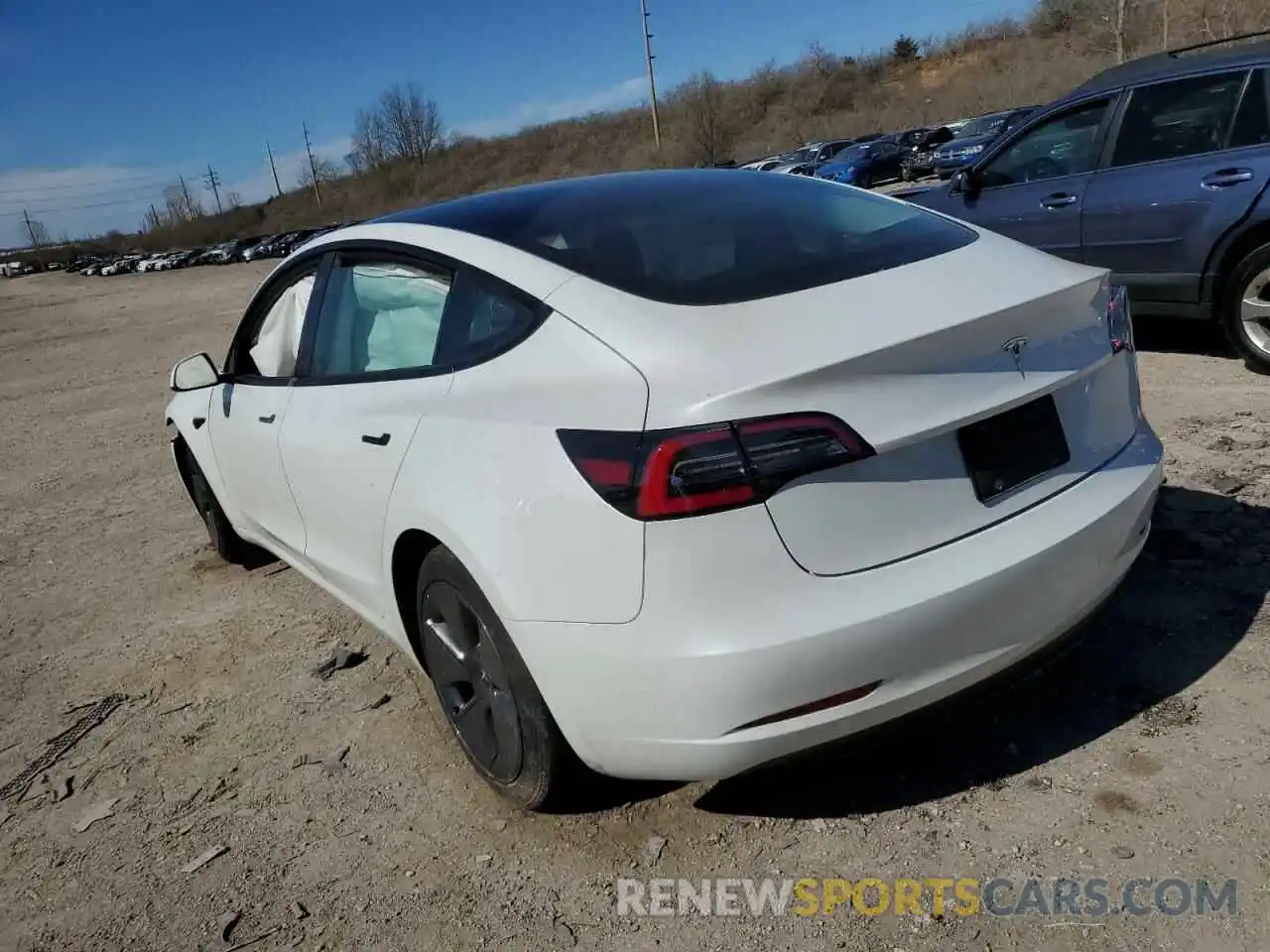 2 Photograph of a damaged car 5YJ3E1EAXPF432046 TESLA MODEL 3 2023