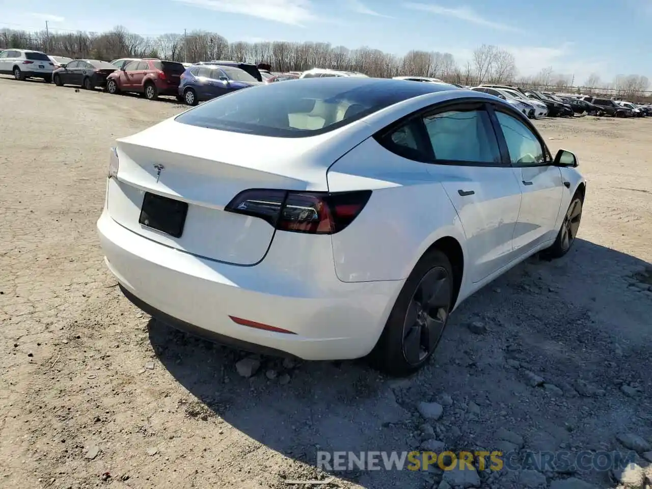 3 Photograph of a damaged car 5YJ3E1EAXPF432046 TESLA MODEL 3 2023