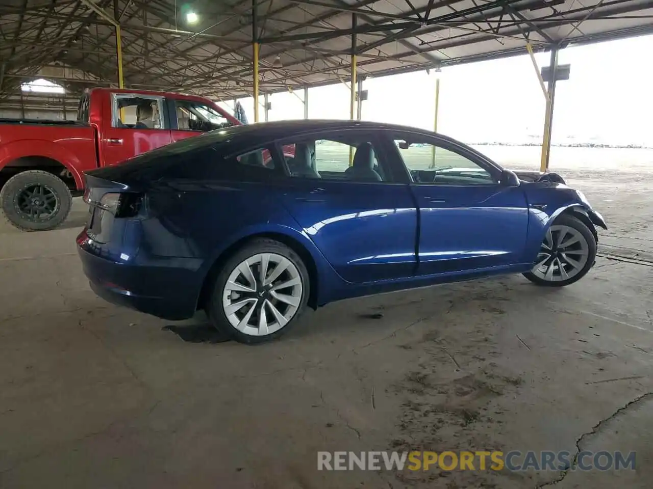 3 Photograph of a damaged car 5YJ3E1EAXPF449946 TESLA MODEL 3 2023