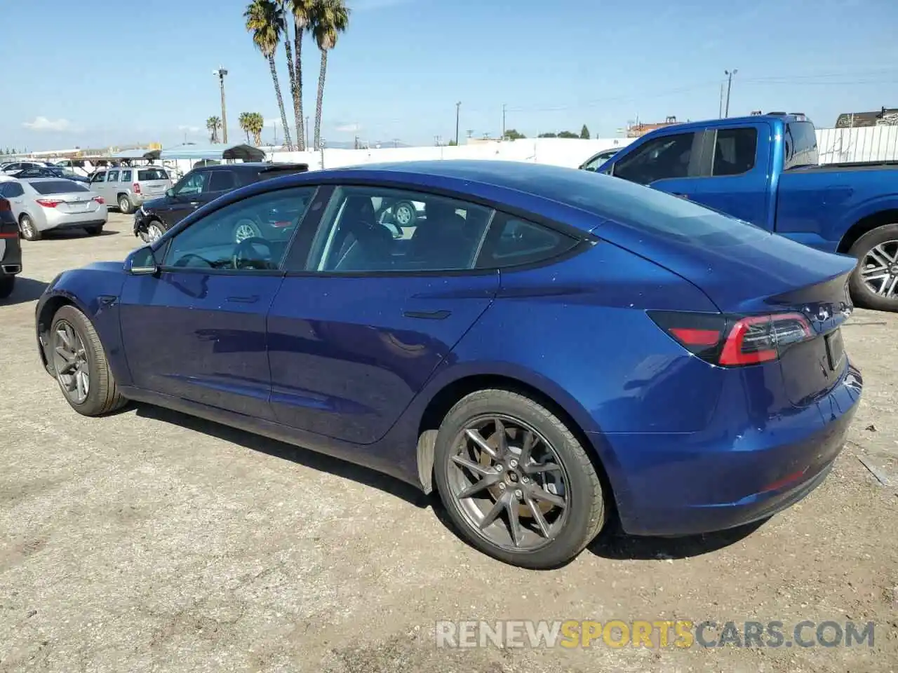 2 Photograph of a damaged car 5YJ3E1EAXPF451583 TESLA MODEL 3 2023