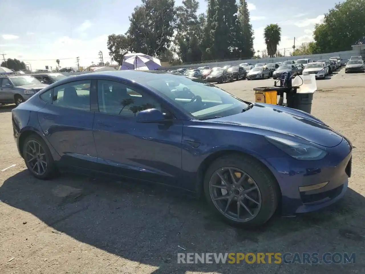 4 Photograph of a damaged car 5YJ3E1EAXPF451583 TESLA MODEL 3 2023