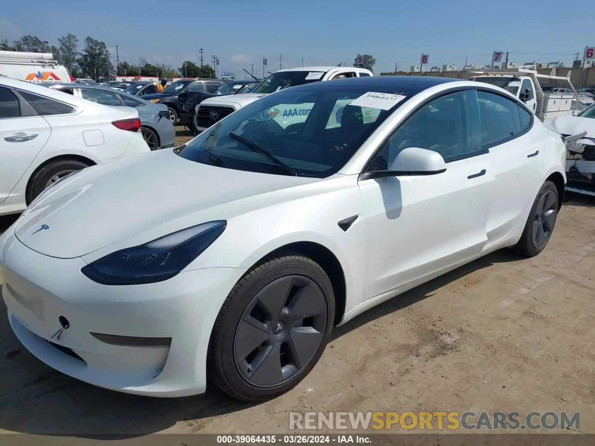 2 Photograph of a damaged car 5YJ3E1EAXPF559363 TESLA MODEL 3 2023