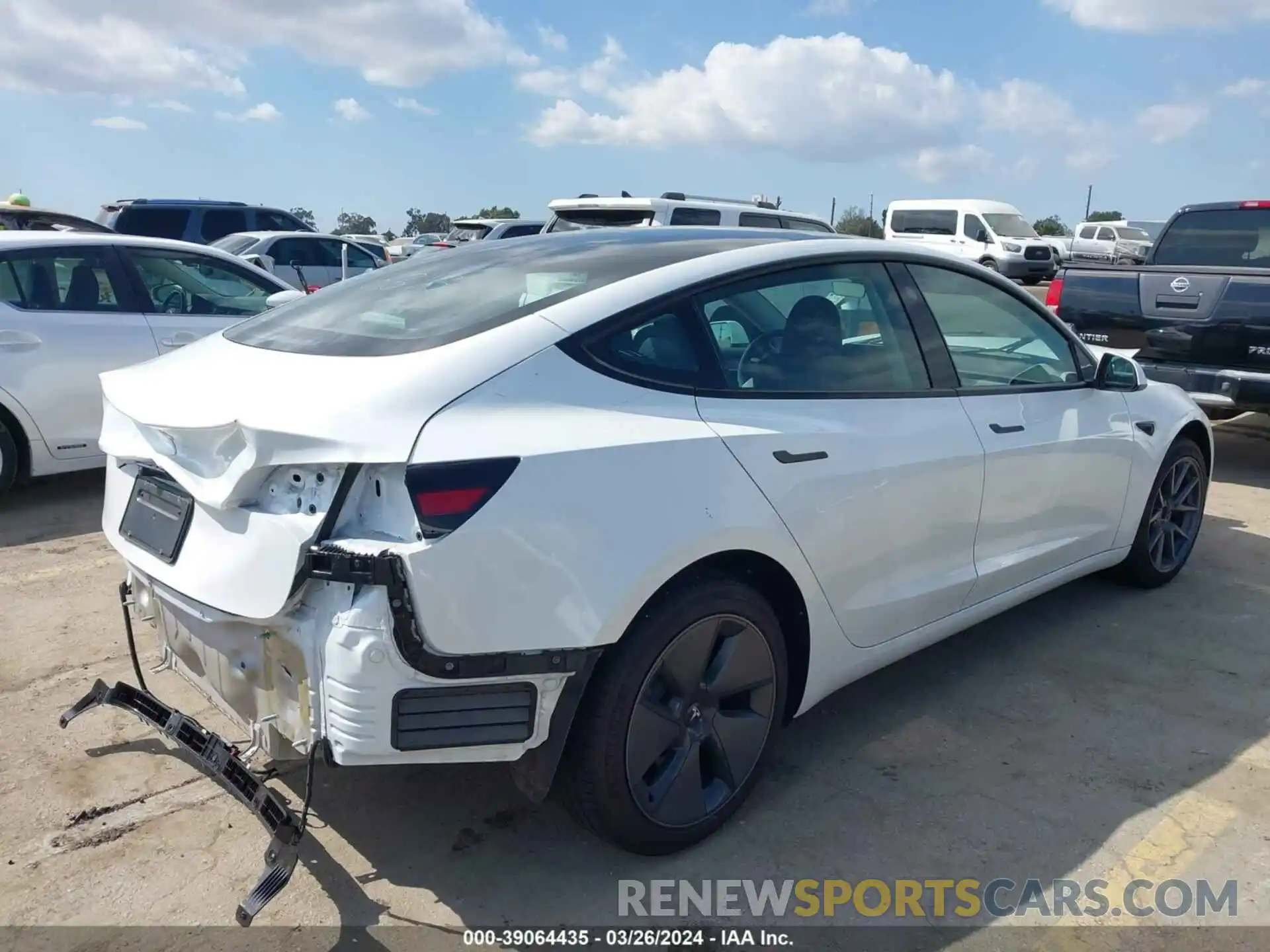 4 Photograph of a damaged car 5YJ3E1EAXPF559363 TESLA MODEL 3 2023