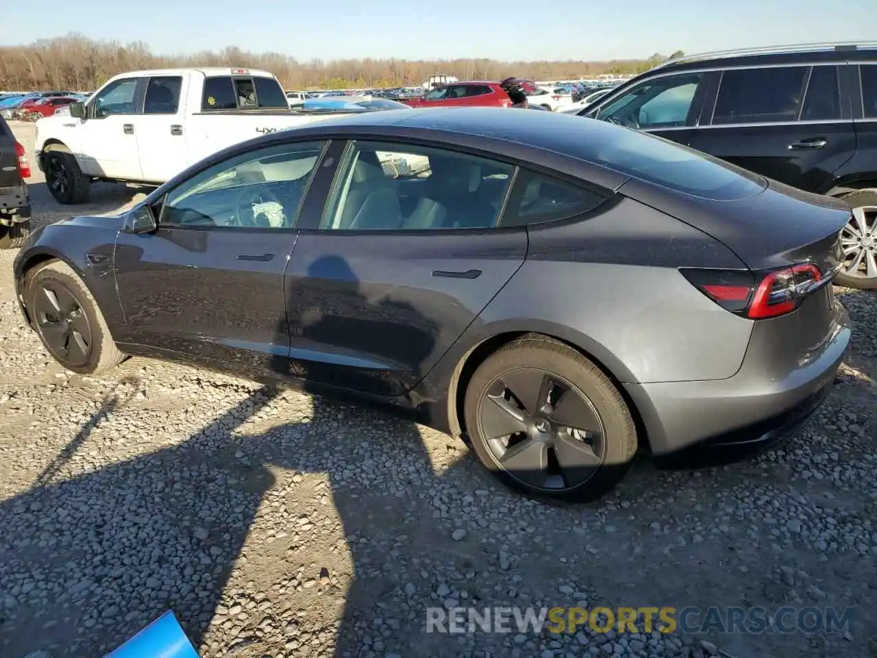 2 Photograph of a damaged car 5YJ3E1EAXPF594257 TESLA MODEL 3 2023