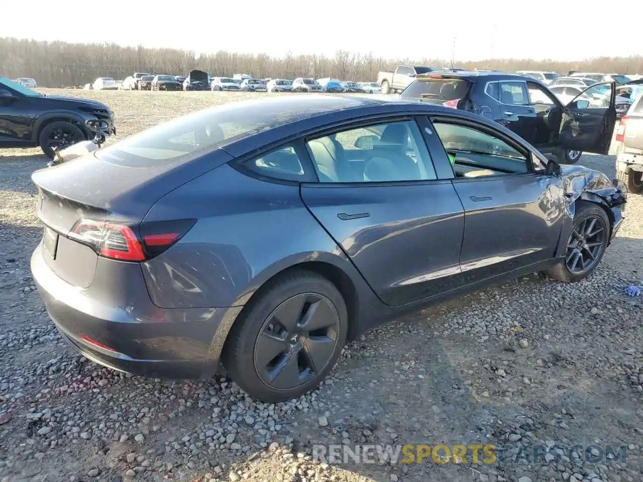 3 Photograph of a damaged car 5YJ3E1EAXPF594257 TESLA MODEL 3 2023