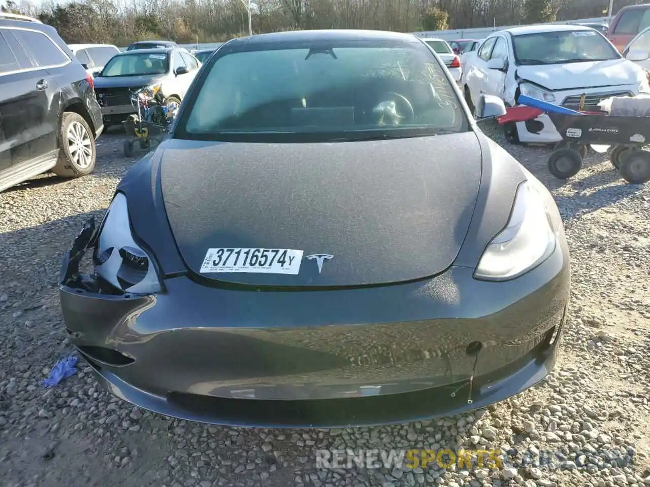 5 Photograph of a damaged car 5YJ3E1EAXPF594257 TESLA MODEL 3 2023