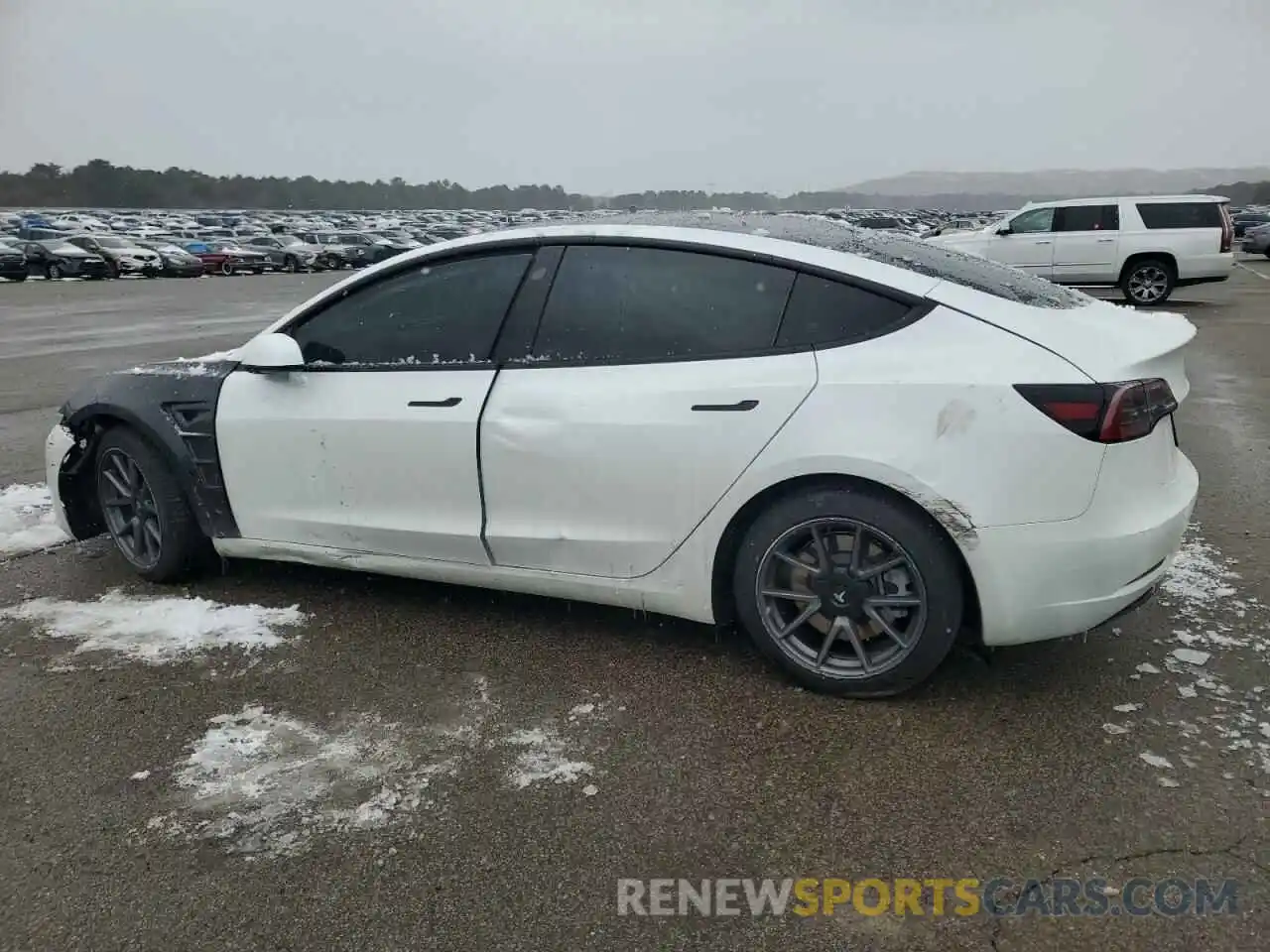 2 Photograph of a damaged car 5YJ3E1EAXPF615690 TESLA MODEL 3 2023