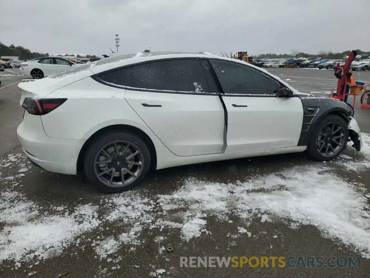 3 Photograph of a damaged car 5YJ3E1EAXPF615690 TESLA MODEL 3 2023