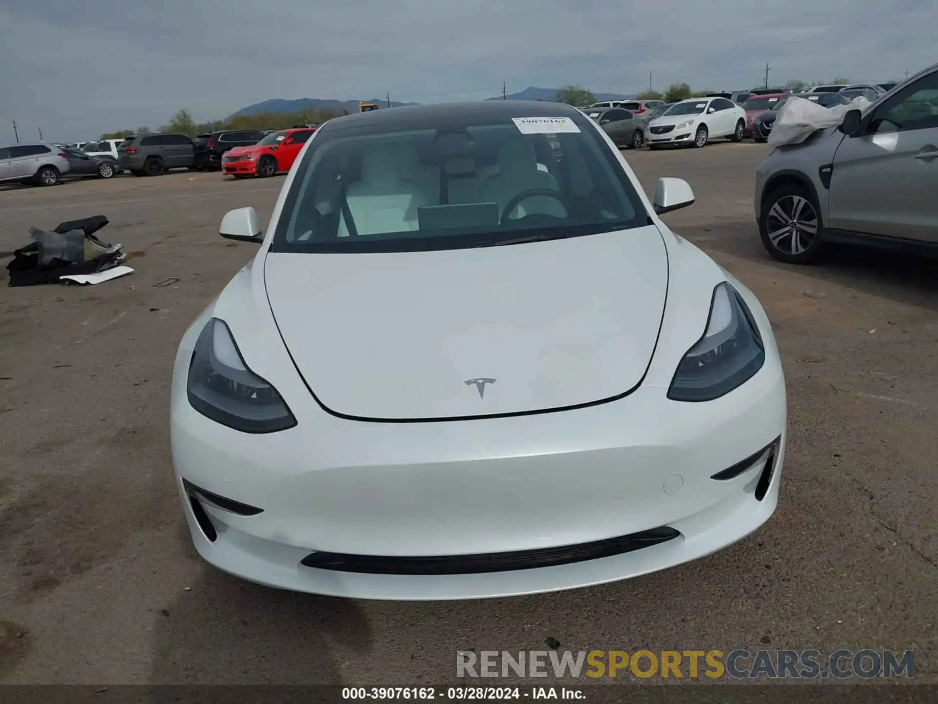 13 Photograph of a damaged car 5YJ3E1EAXPF684685 TESLA MODEL 3 2023