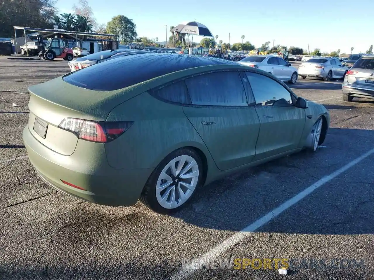 3 Photograph of a damaged car 5YJ3E1EAXPF685366 TESLA MODEL 3 2023