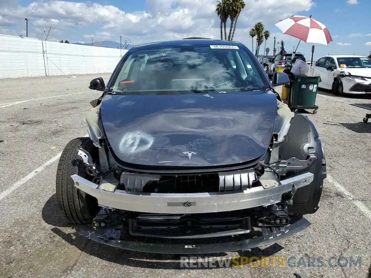 5 Photograph of a damaged car 5YJ3E1EAXPF686078 TESLA MODEL 3 2023