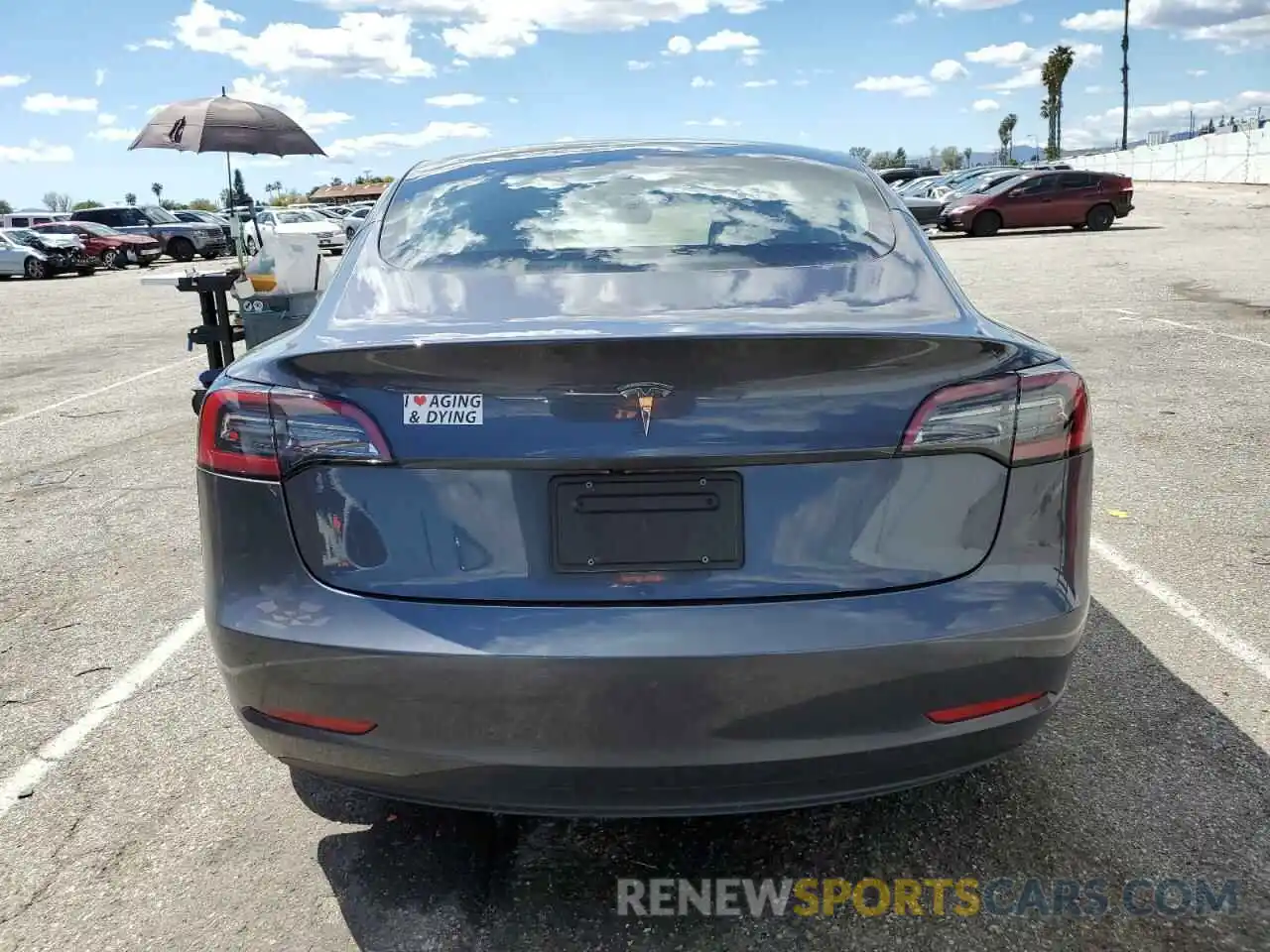 6 Photograph of a damaged car 5YJ3E1EAXPF686078 TESLA MODEL 3 2023