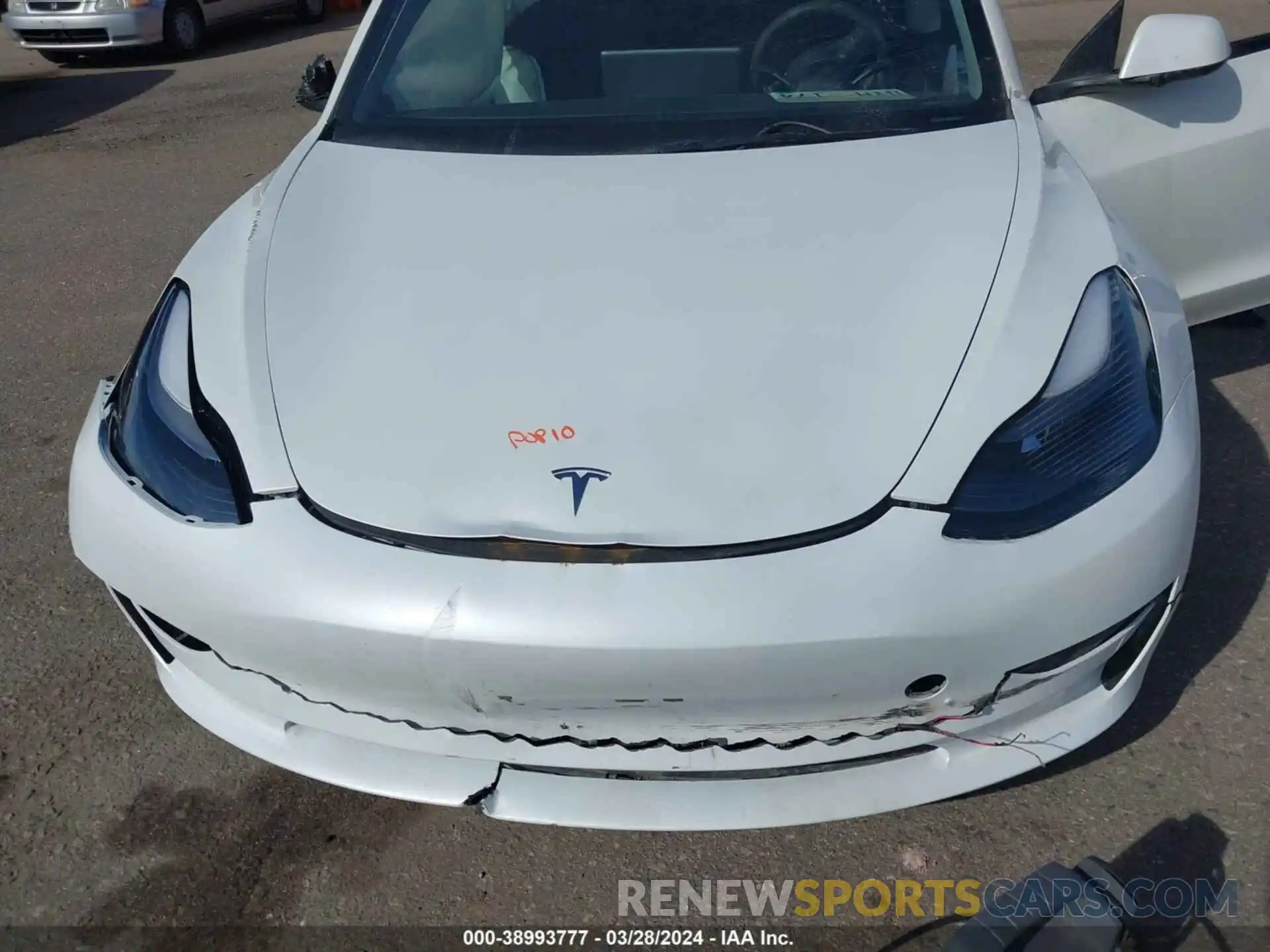 6 Photograph of a damaged car 5YJ3E1EB4PF599673 TESLA MODEL 3 2023