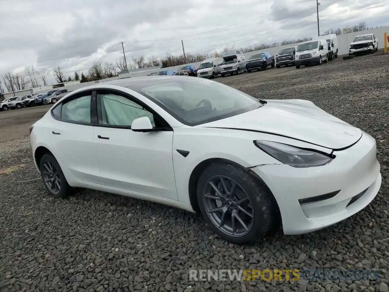 4 Photograph of a damaged car 5YJ3E1EB7PF628776 TESLA MODEL 3 2023