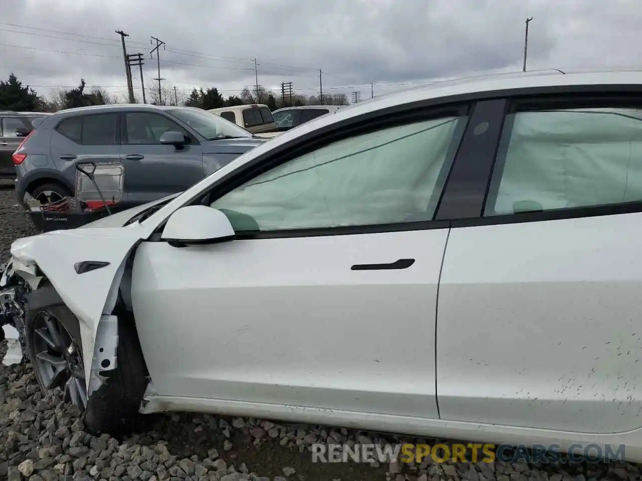 7 Photograph of a damaged car 5YJ3E1EB7PF628776 TESLA MODEL 3 2023