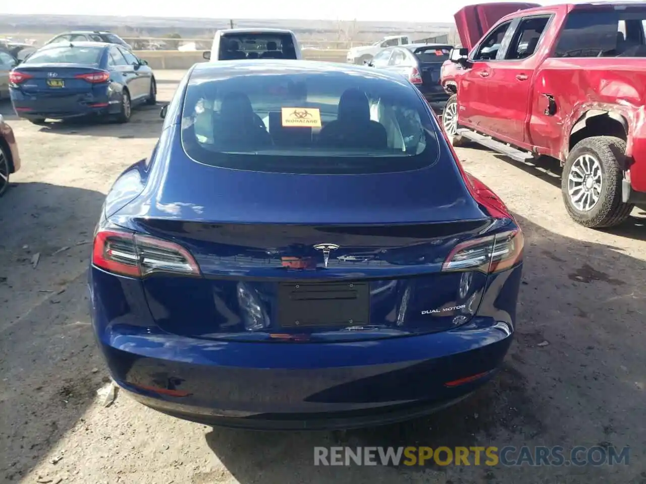 6 Photograph of a damaged car 5YJ3E1EB7PF635968 TESLA MODEL 3 2023