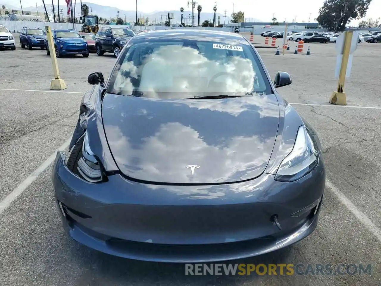 5 Photograph of a damaged car 5YJ3E1EB9PF703493 TESLA MODEL 3 2023