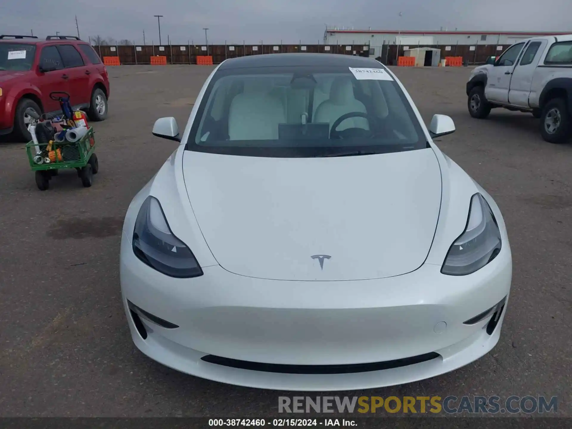 12 Photograph of a damaged car 5YJ3E1EC0PF382503 TESLA MODEL 3 2023