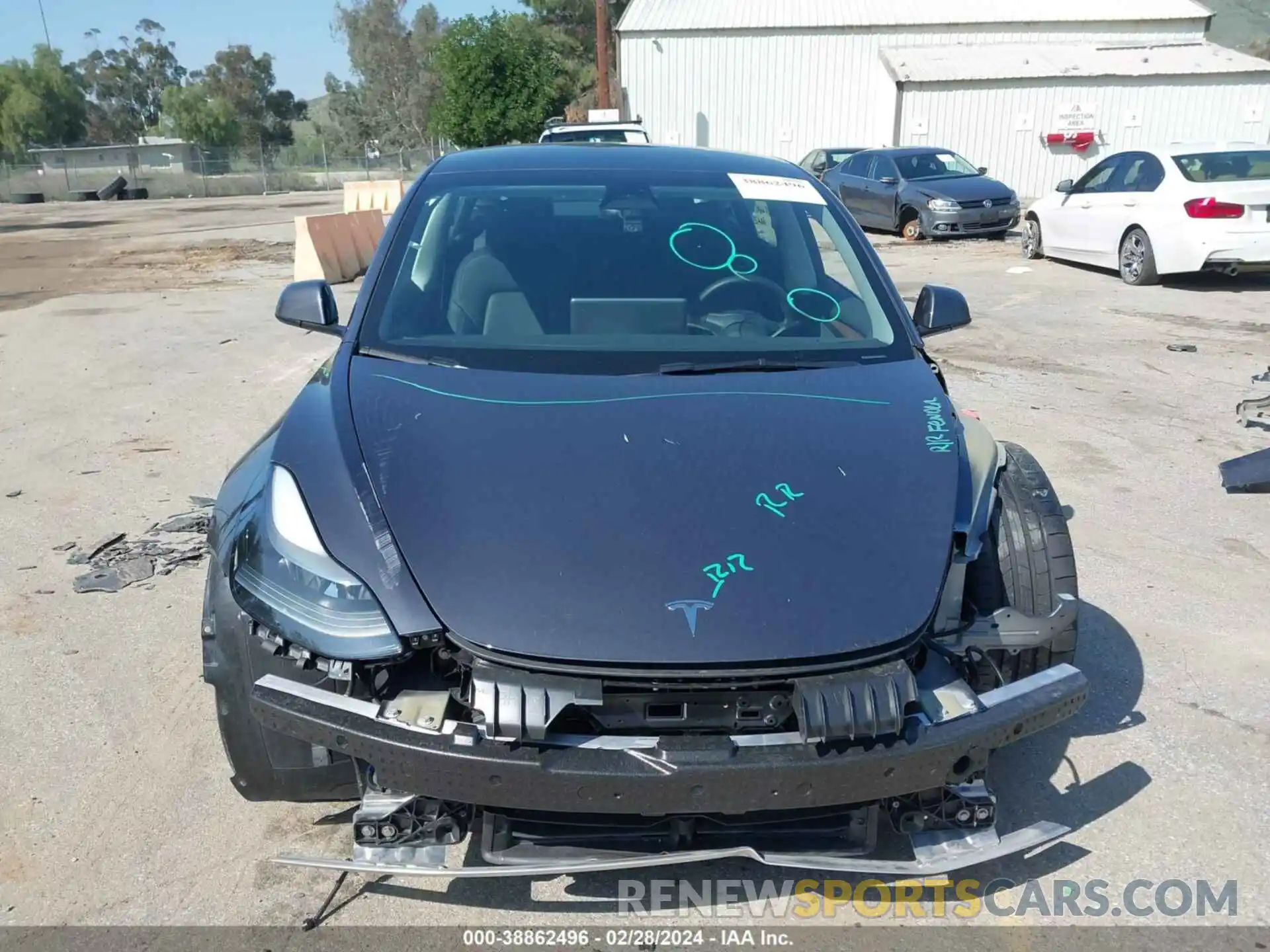 13 Photograph of a damaged car 5YJ3E1EC1PF467625 TESLA MODEL 3 2023