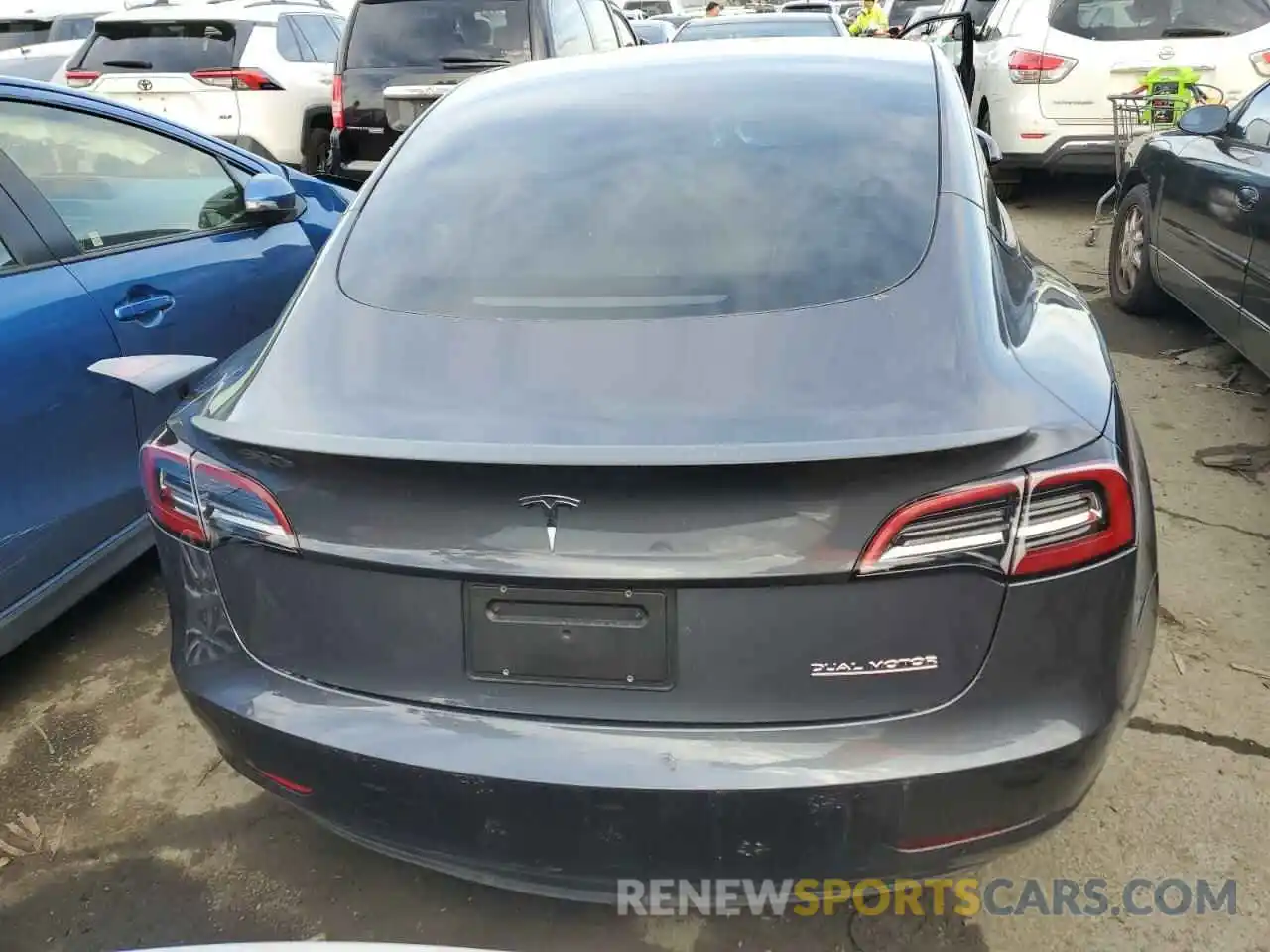 6 Photograph of a damaged car 5YJ3E1EC2PF635174 TESLA MODEL 3 2023