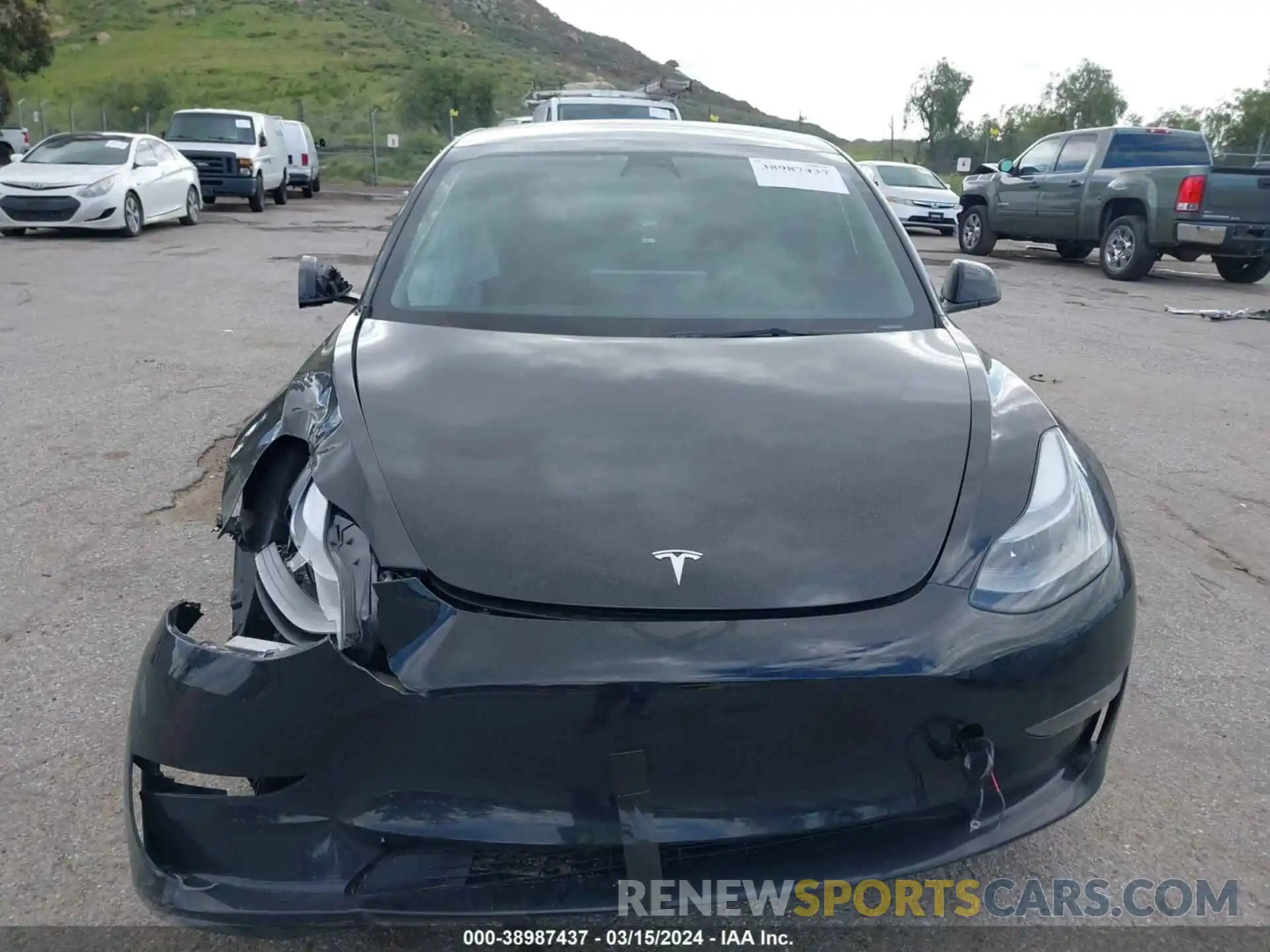 12 Photograph of a damaged car 5YJ3E1EC5PF588836 TESLA MODEL 3 2023