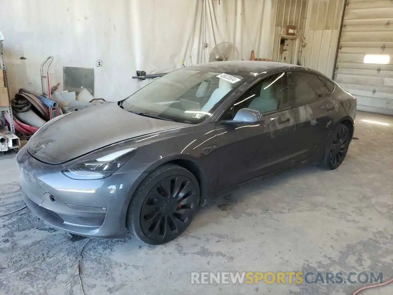 1 Фотография поврежденного автомобиля 5YJ3E1EC5PF626324 TESLA MODEL 3 2023