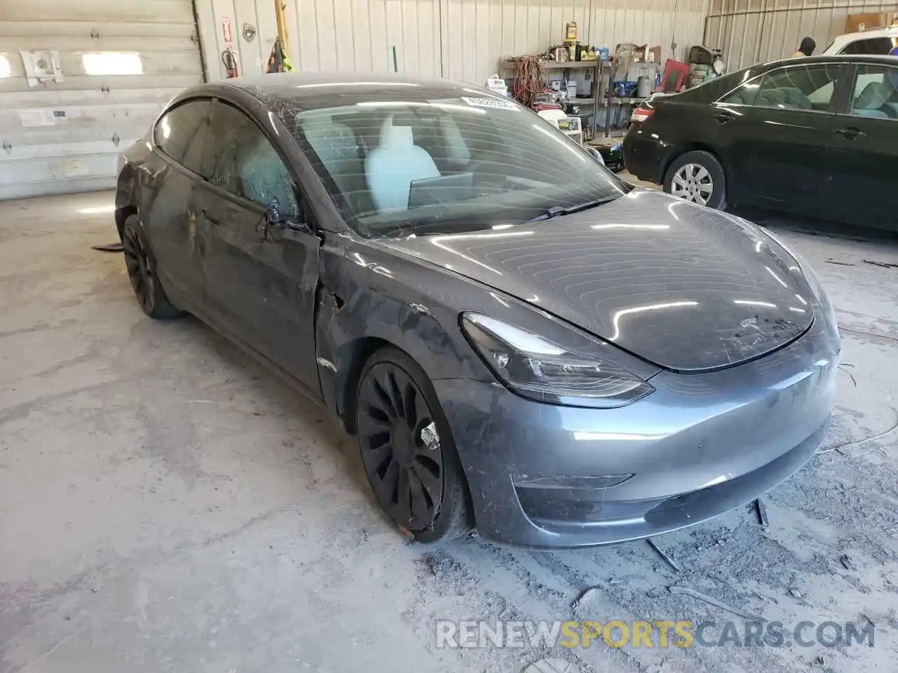 4 Photograph of a damaged car 5YJ3E1EC5PF626324 TESLA MODEL 3 2023