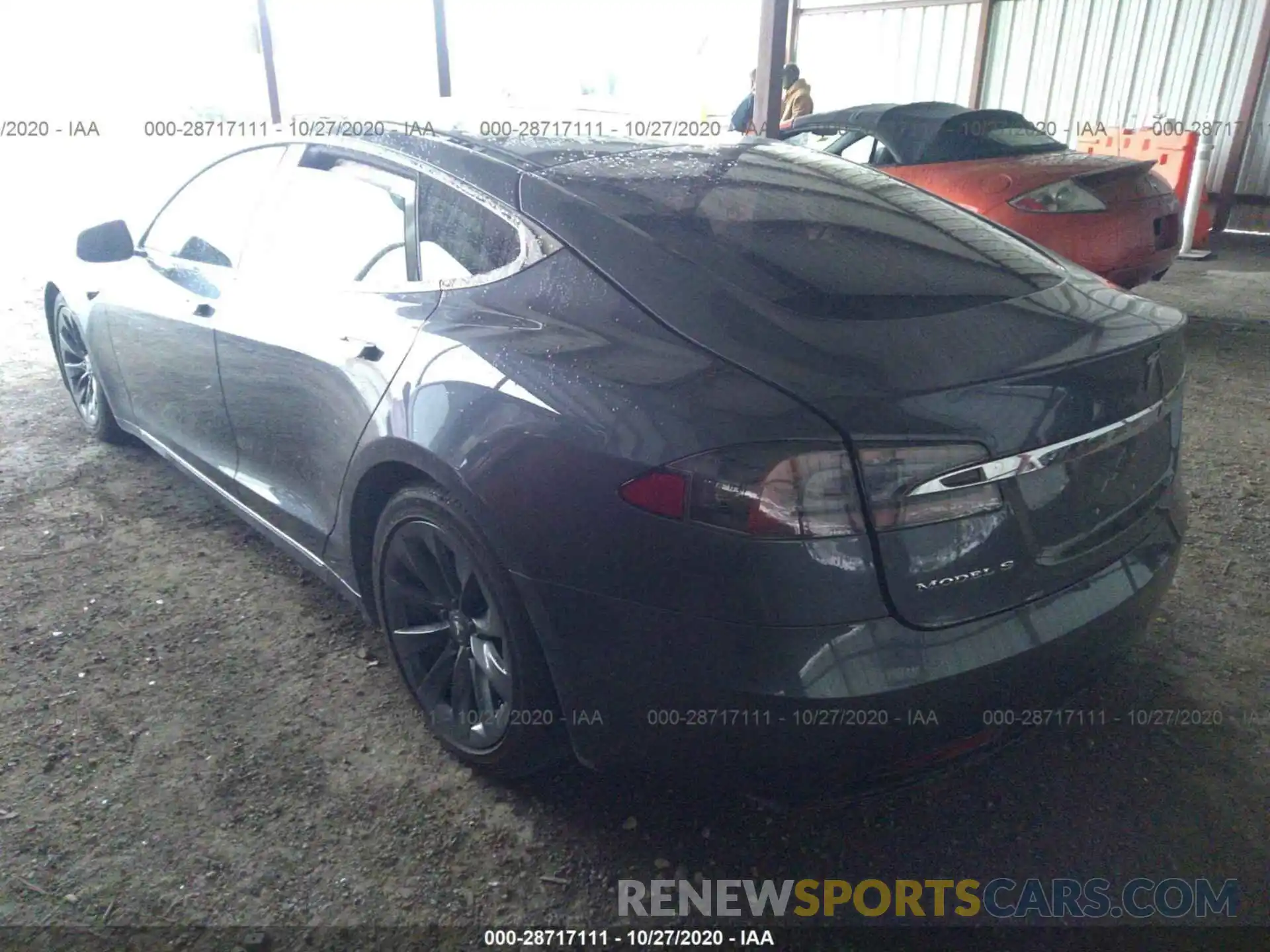 3 Photograph of a damaged car 5YJSA1E20KF305492 TESLA MODEL S 2019