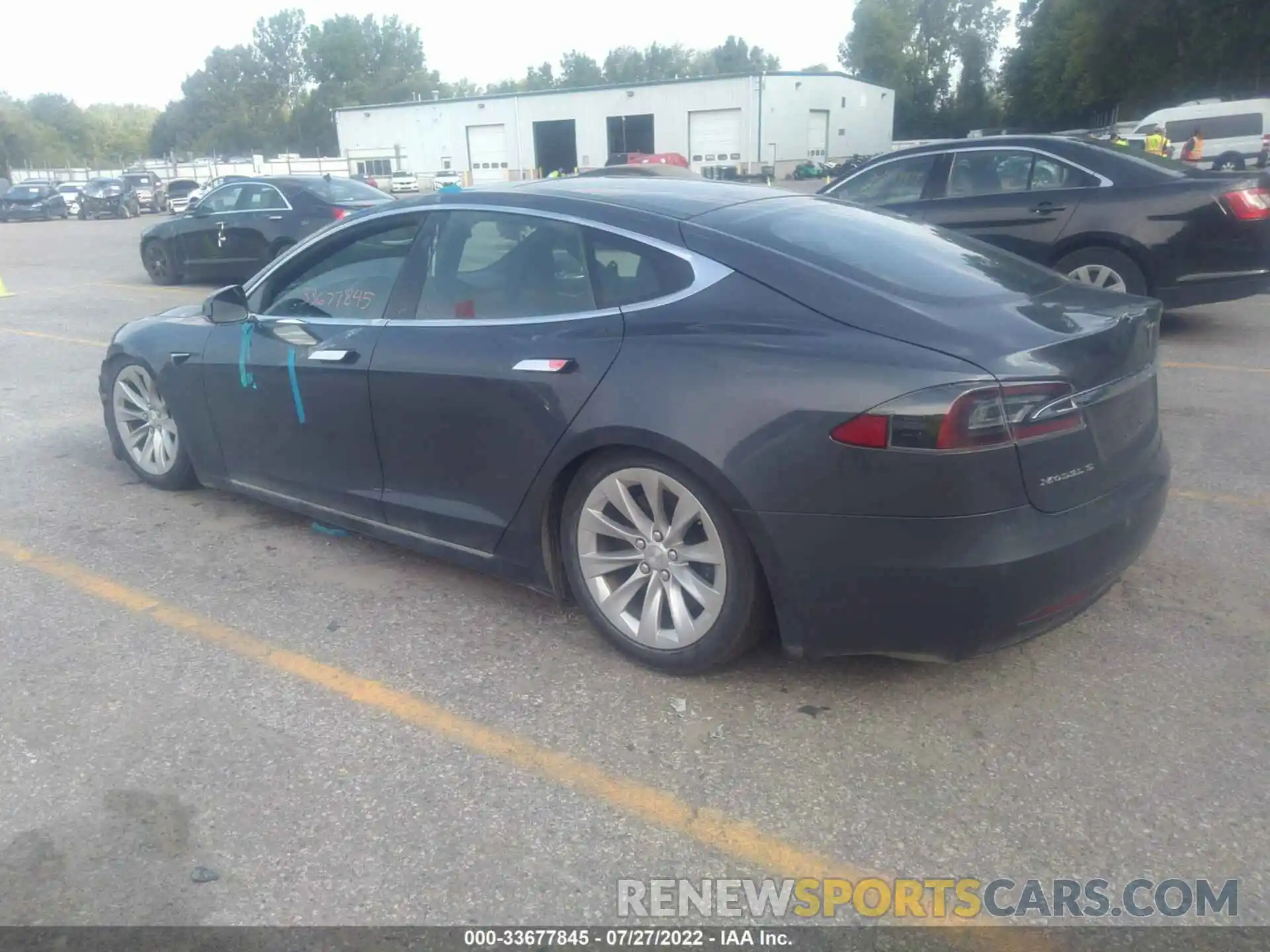 3 Photograph of a damaged car 5YJSA1E20KF307176 TESLA MODEL S 2019