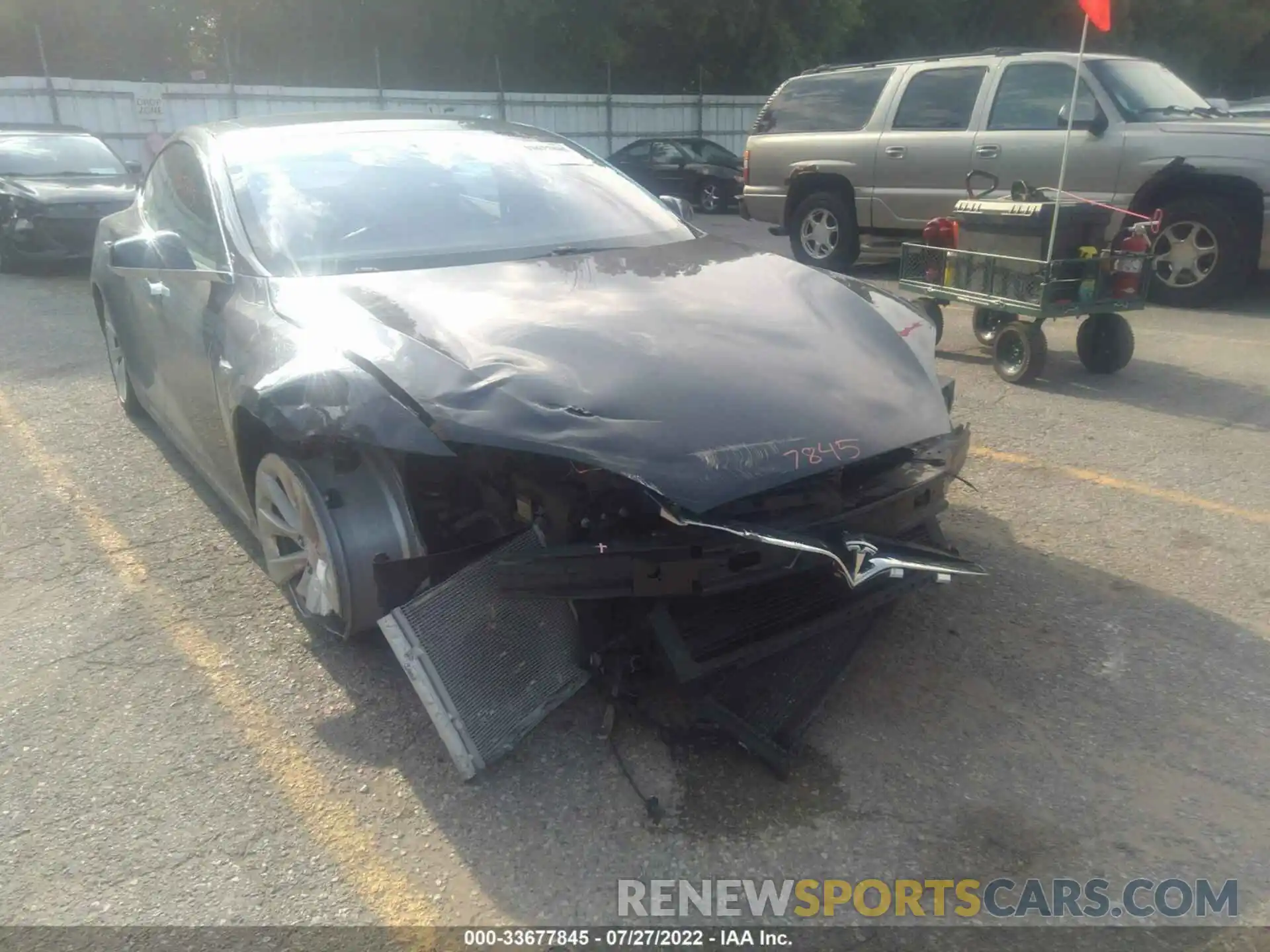 6 Photograph of a damaged car 5YJSA1E20KF307176 TESLA MODEL S 2019