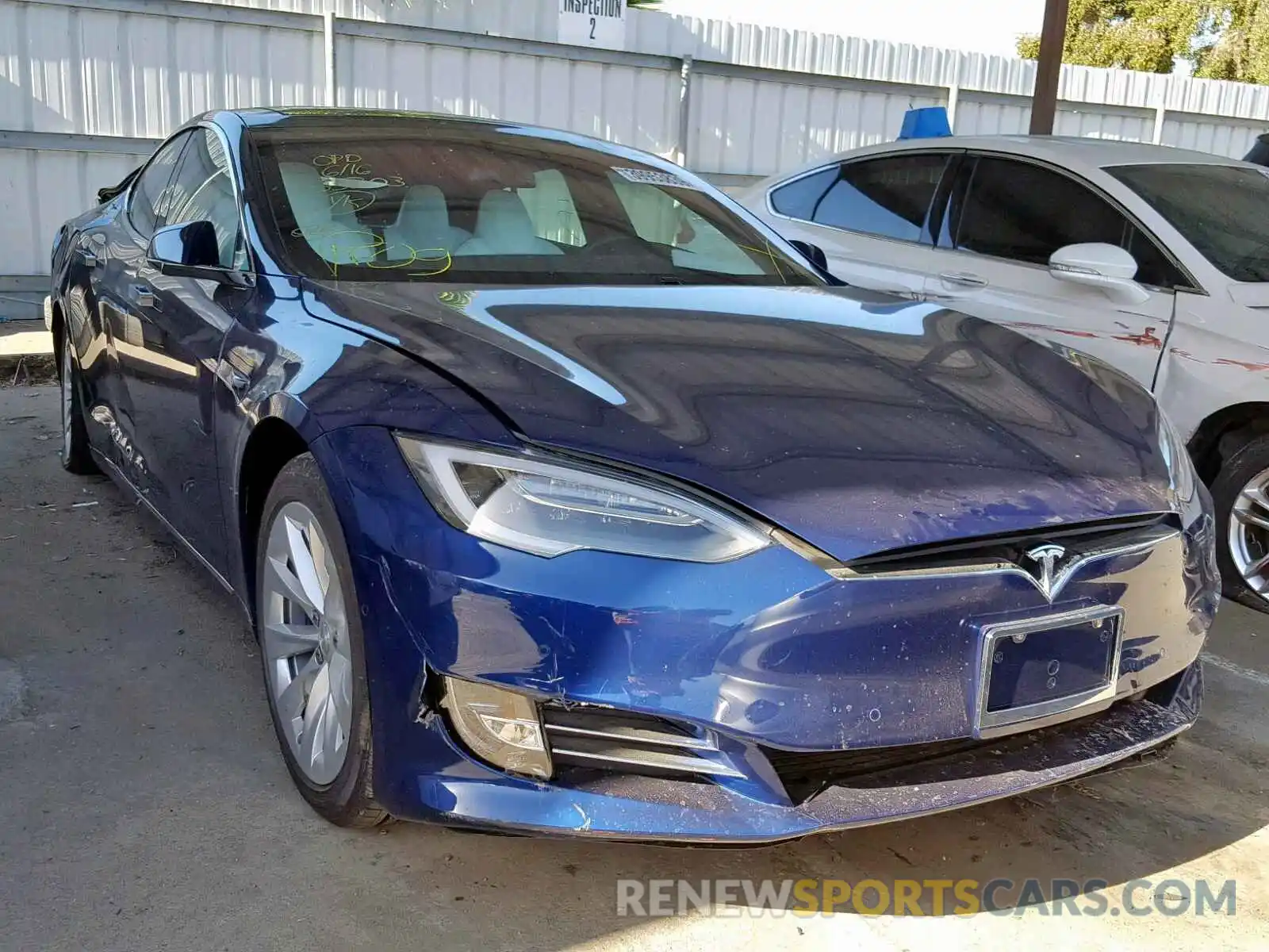 1 Photograph of a damaged car 5YJSA1E21KF306439 TESLA MODEL S 2019