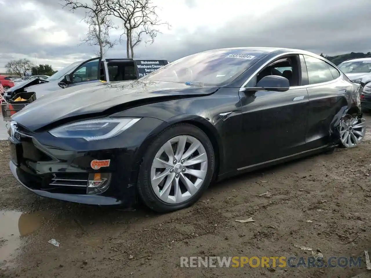 1 Photograph of a damaged car 5YJSA1E21KF307185 TESLA MODEL S 2019