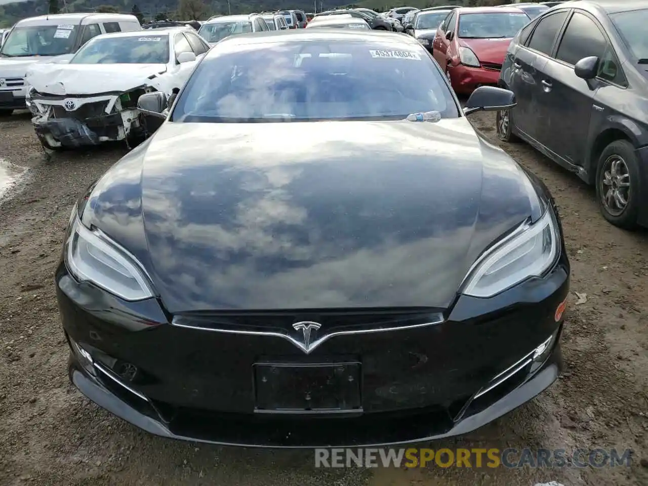 5 Фотография поврежденного автомобиля 5YJSA1E21KF307185 TESLA MODEL S 2019