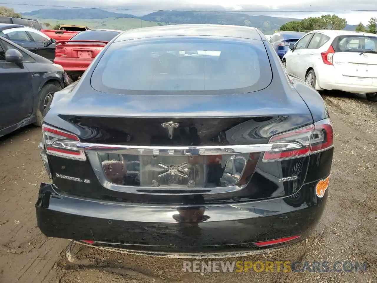 6 Photograph of a damaged car 5YJSA1E21KF307185 TESLA MODEL S 2019