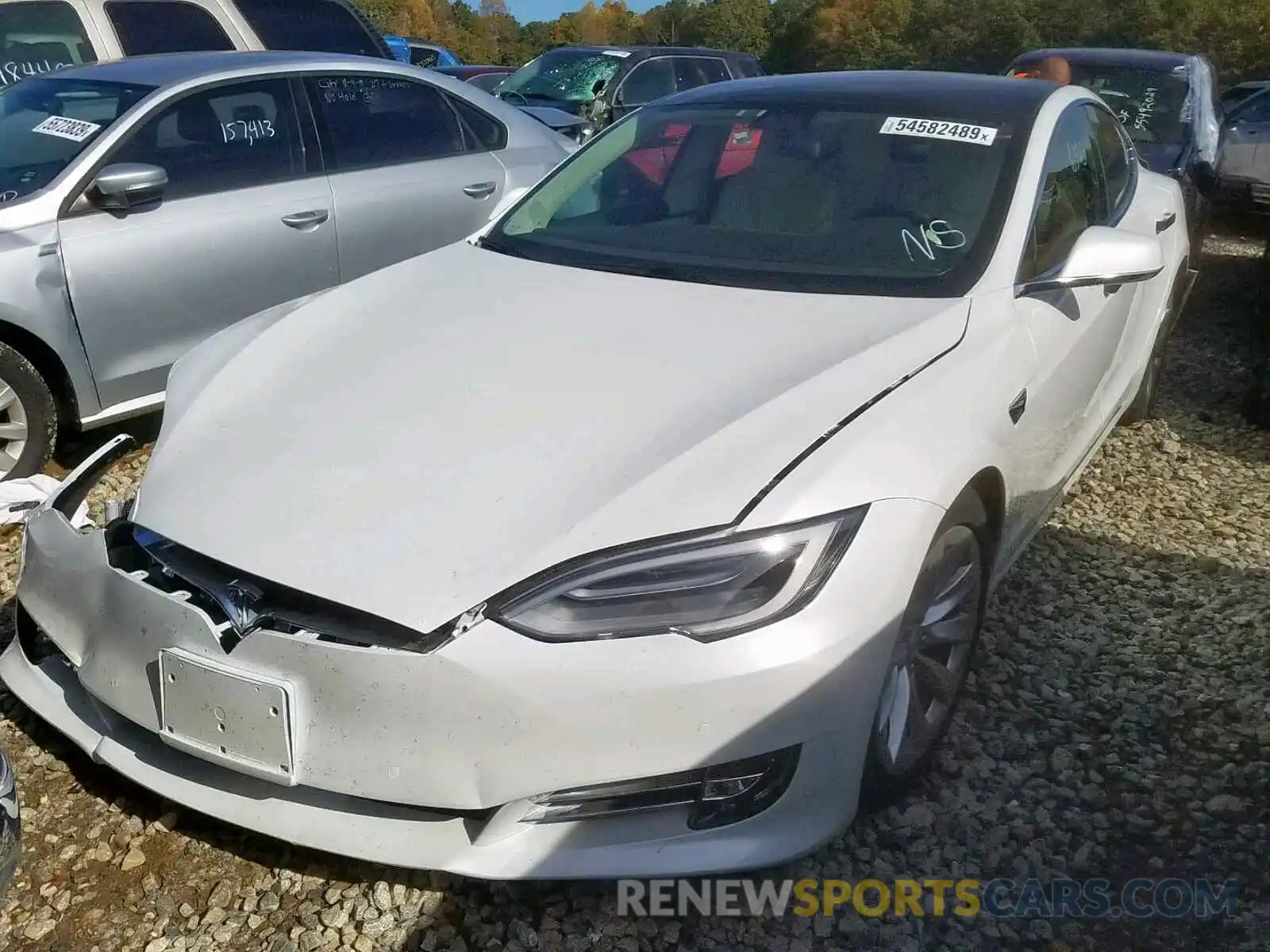 2 Фотография поврежденного автомобиля 5YJSA1E21KF308756 TESLA MODEL S 2019