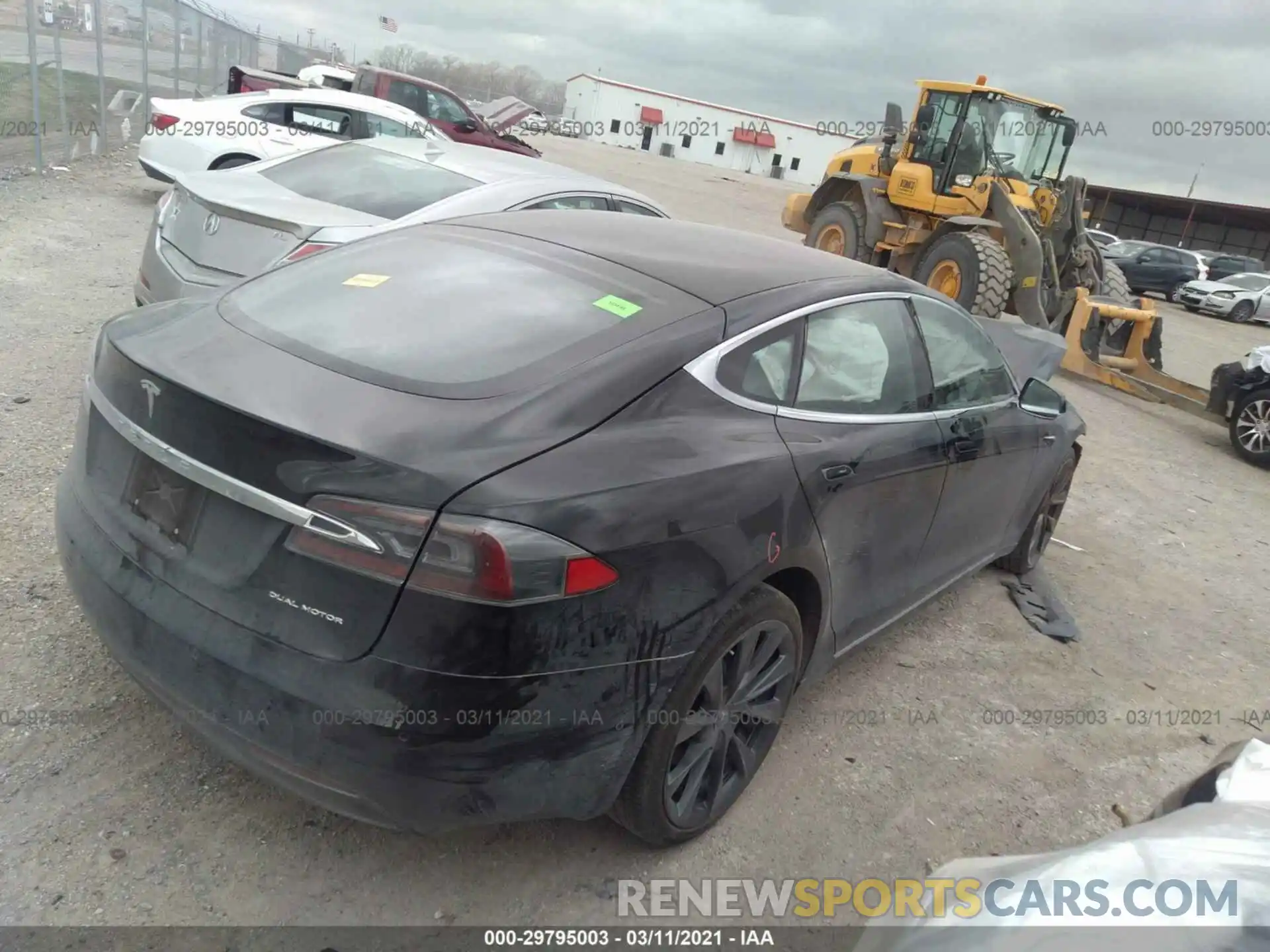 4 Photograph of a damaged car 5YJSA1E21KF311690 TESLA MODEL S 2019