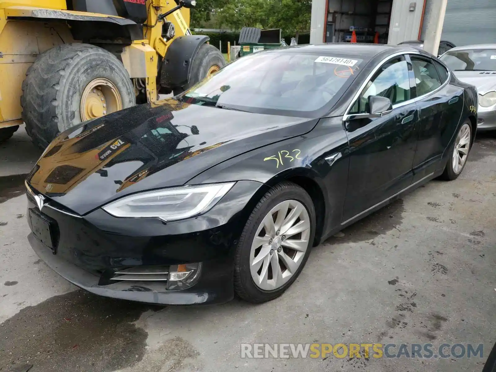 2 Photograph of a damaged car 5YJSA1E21KF311706 TESLA MODEL S 2019