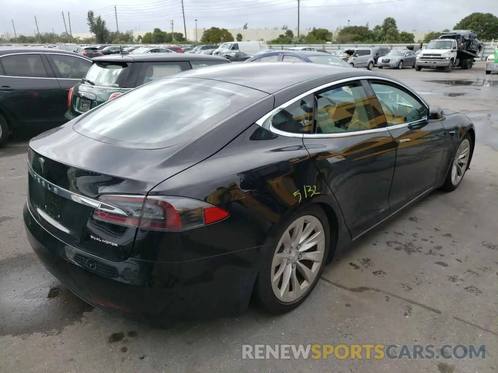 4 Photograph of a damaged car 5YJSA1E21KF311706 TESLA MODEL S 2019