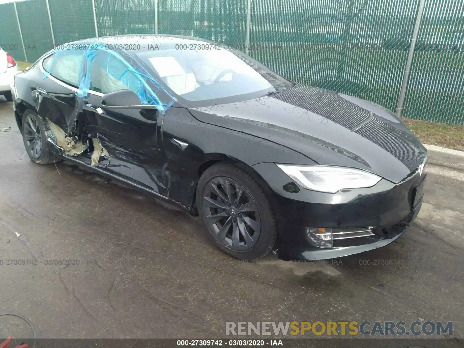 1 Фотография поврежденного автомобиля 5YJSA1E21KF336251 TESLA MODEL S 2019