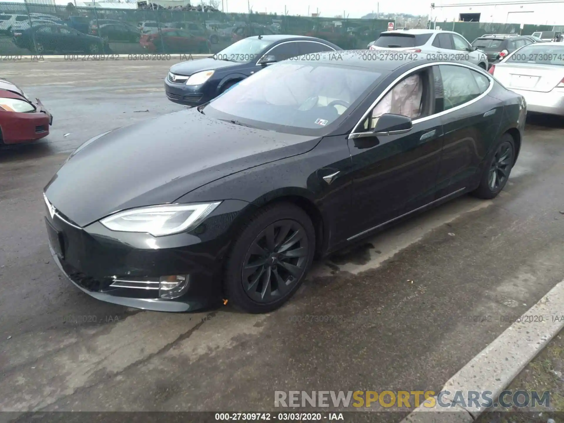 2 Фотография поврежденного автомобиля 5YJSA1E21KF336251 TESLA MODEL S 2019