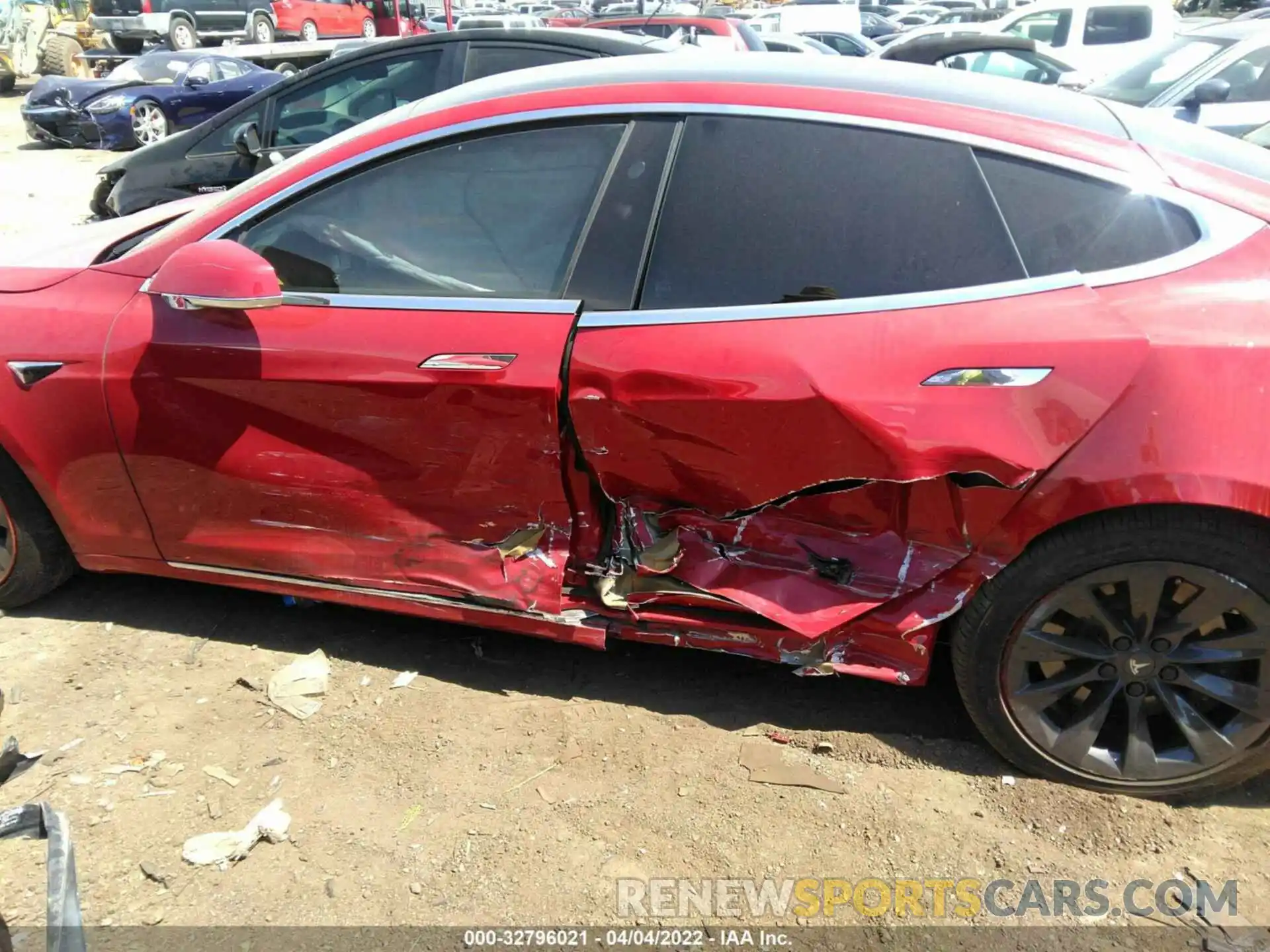 6 Photograph of a damaged car 5YJSA1E22KF307776 TESLA MODEL S 2019