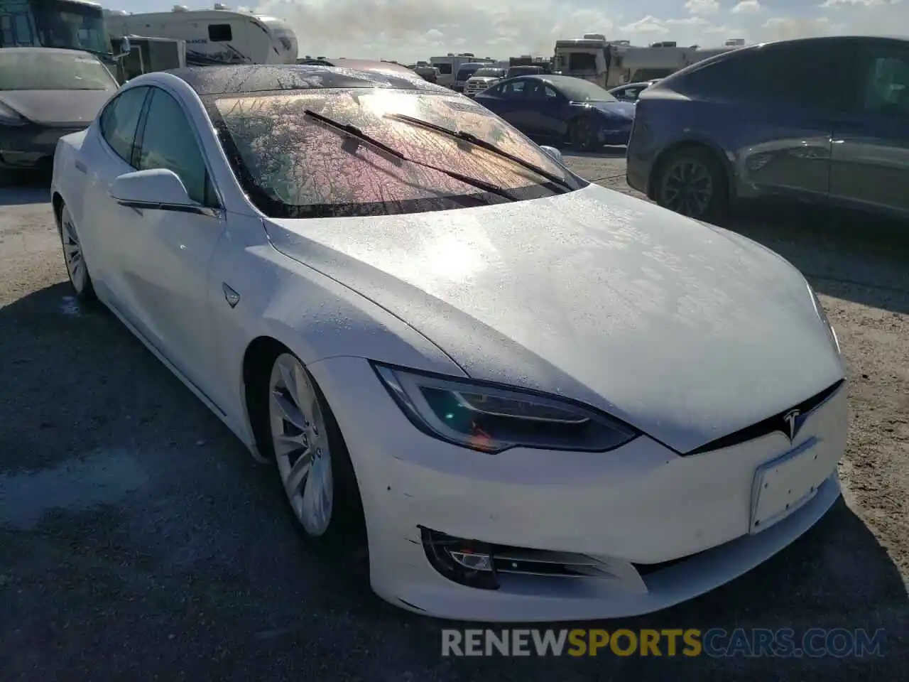 1 Фотография поврежденного автомобиля 5YJSA1E23KF308127 TESLA MODEL S 2019