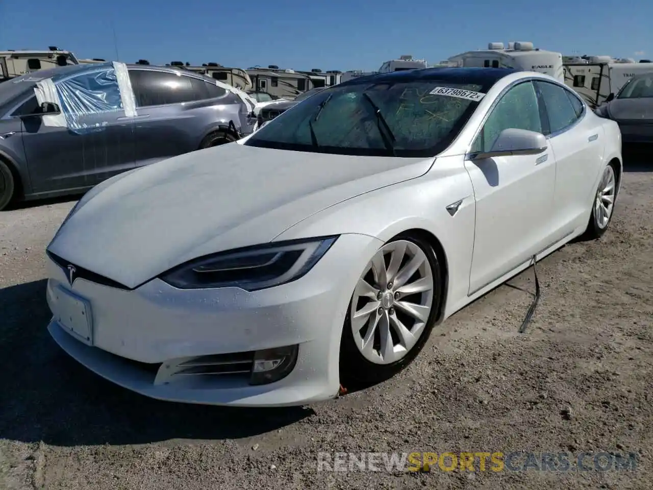 2 Фотография поврежденного автомобиля 5YJSA1E23KF308127 TESLA MODEL S 2019