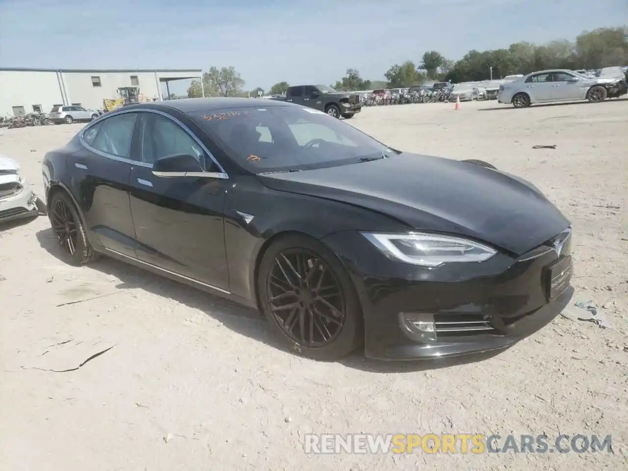 1 Photograph of a damaged car 5YJSA1E23KF332492 TESLA MODEL S 2019