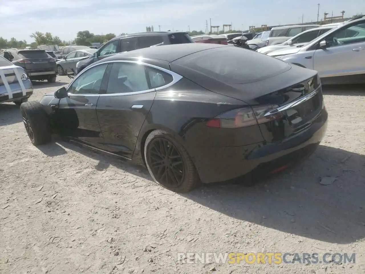 3 Photograph of a damaged car 5YJSA1E23KF332492 TESLA MODEL S 2019