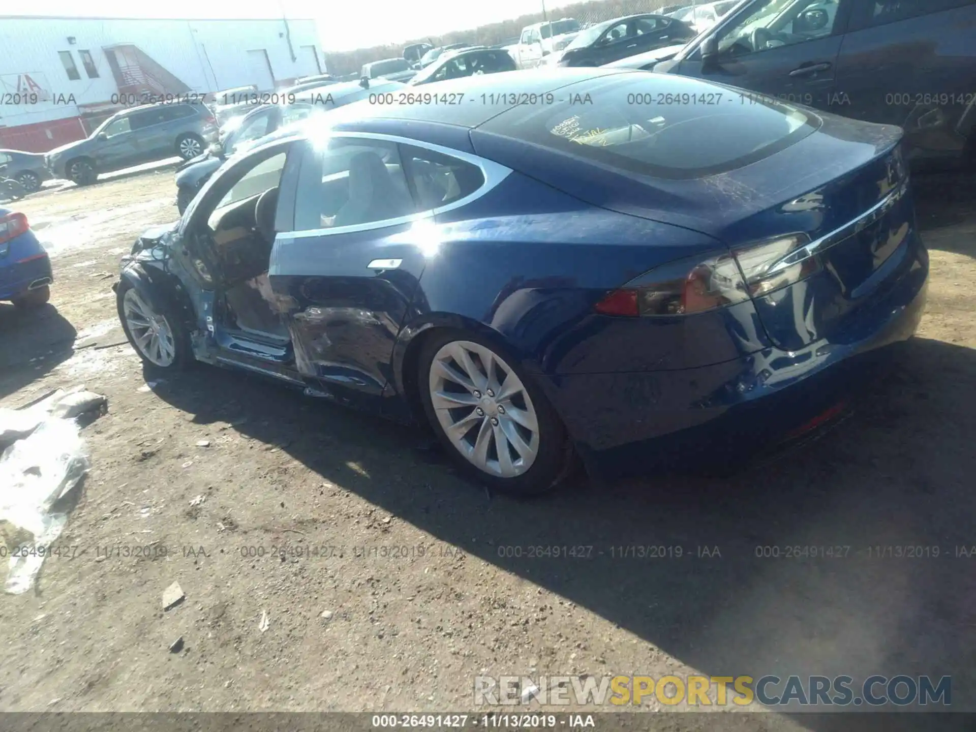 3 Photograph of a damaged car 5YJSA1E23KF337224 TESLA MODEL S 2019